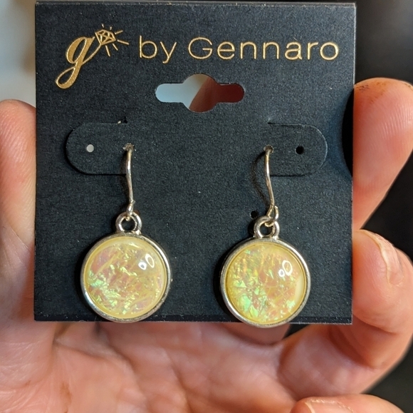 Gennaro Jewelry - g by Gennaro Silver Tone Drop Earrings
